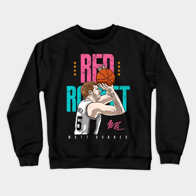 Red Rocket Matt Bonner Crewneck Sweatshirt by lockdownmnl09